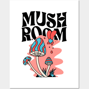 Mushroom Posters and Art